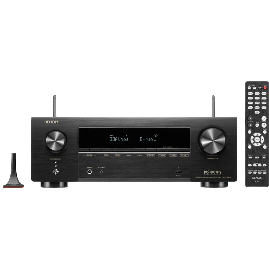 Denon AVR-X1800H 7.2 Channel 8K AV Receiver