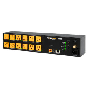 WattBox® 800 Series IP Power Conditioner | 12 Individually Controlled & Metered Outlets